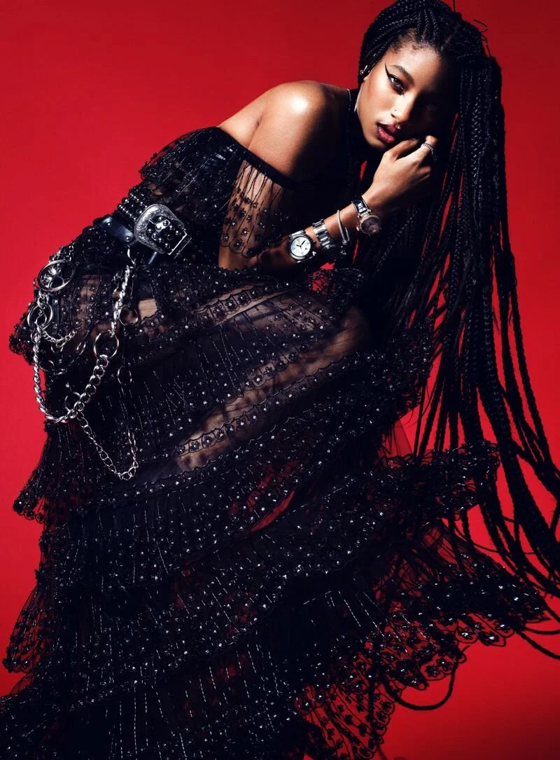 Willow Smith's Rock Revival Chat in V Magazine by Dania Curvy
